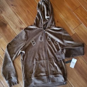 BCBG Velour Hoodie